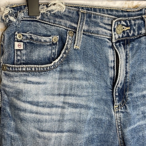 AG Adriano Goldschmied The Hailey Ex-Boyfriend no Roll-Up Shorts l SIZE 27R - Picture 3 of 9